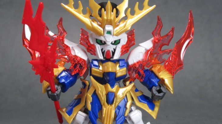 SD 三国創傑伝 張飛ゴッドガンダム　素組み レビュー