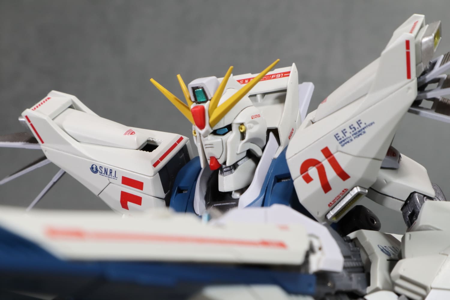 METAL BUILD ガンダムF91 CHRONICLE WHITE Ver. - 模型/プラモデル